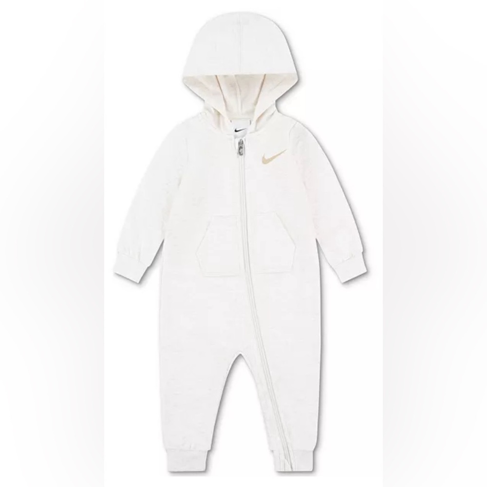 Unisex Essentials Hooded French Terry Coverall